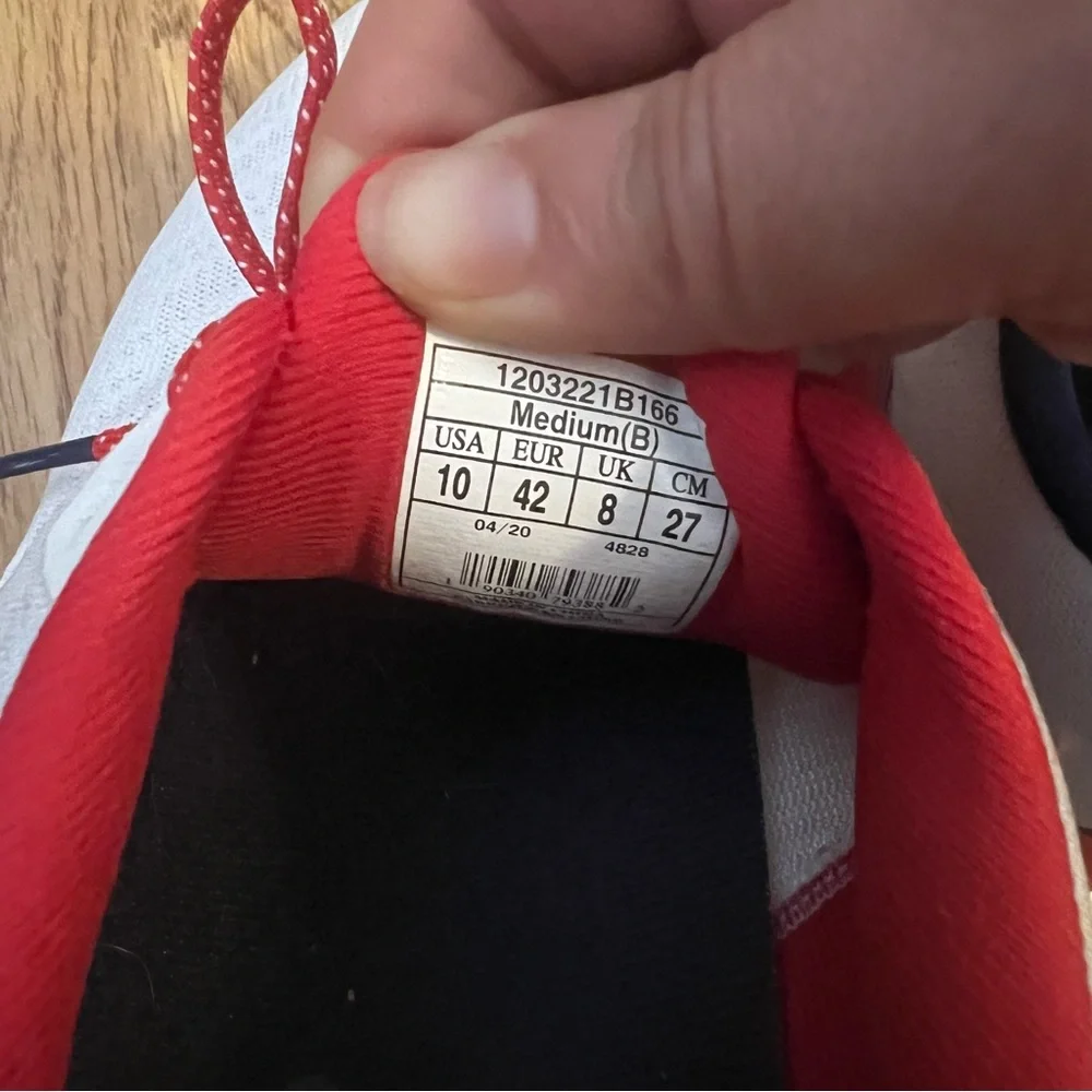 Brooks Launch 7 Red White and Blue USA Casual Running Olympic Sneakers - Picture 13 of 13